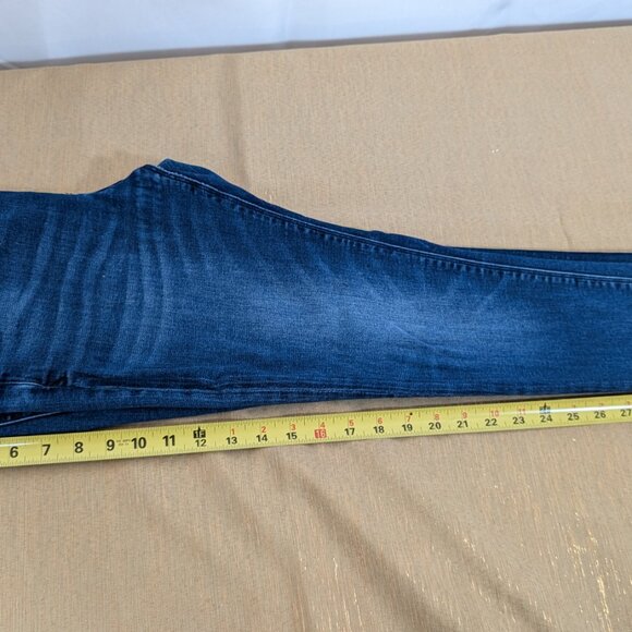 Mid Rise Perfect Ankle Legging Jeans with Raw (frayed) Hem - Picture 7 of 10